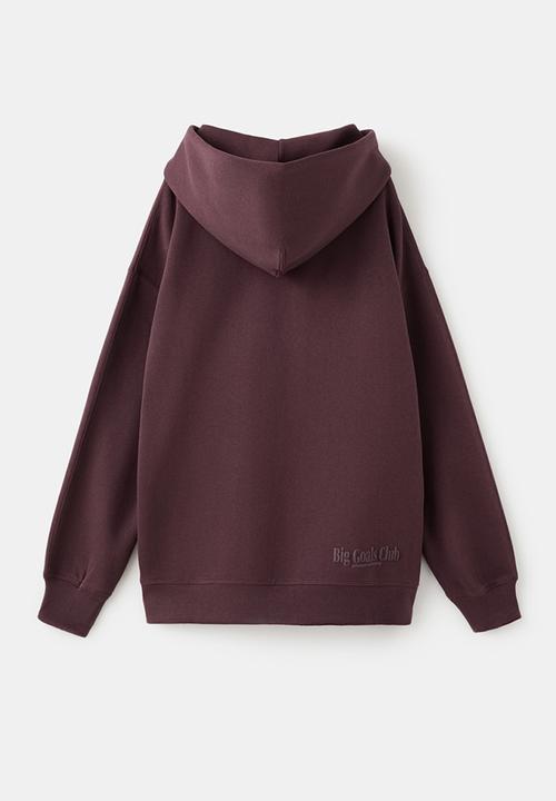MANGO - Sweatshirt DGOALS - Dark Red