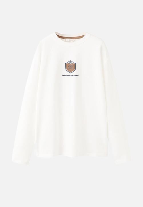 MANGO - T-Shirt DIMPACT - Natural