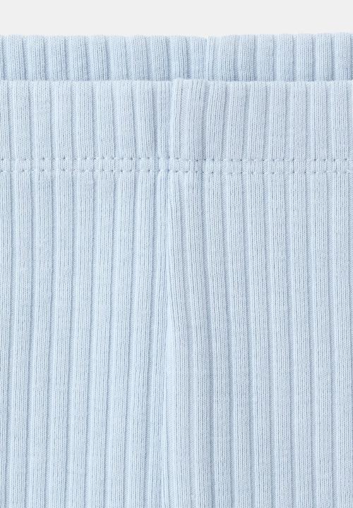 MANGO - Leggings - Medium Blue