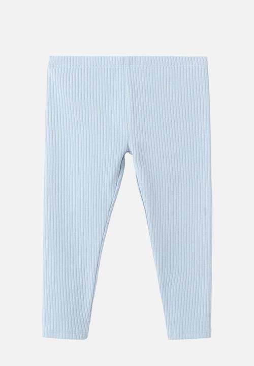 MANGO - Leggings - Medium Blue