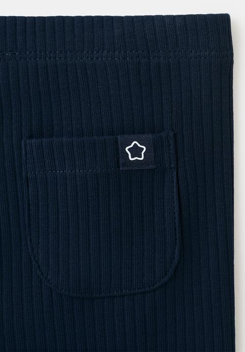 MANGO - Leggings - Navy
