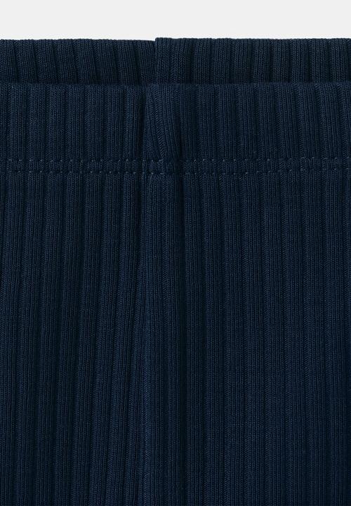 MANGO - Leggings - Navy