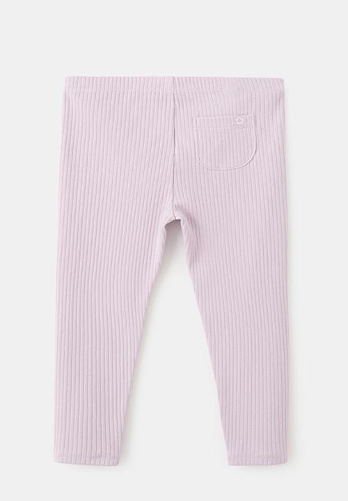MANGO - Leggings - Light/Pastel Purple