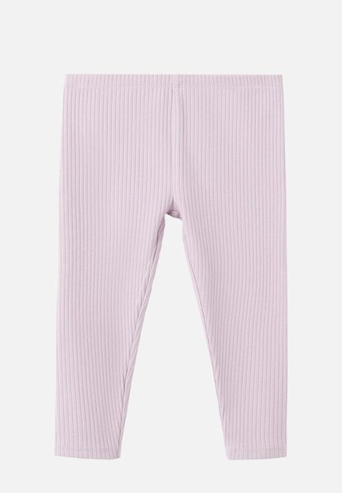 MANGO - Leggings - Light/Pastel Purple