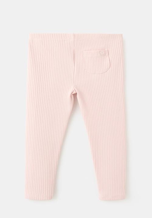MANGO - Leggings - Pink