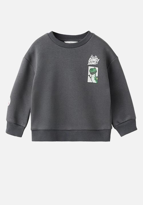 MANGO - Sweatshirt TOYDINO - Charcoal
