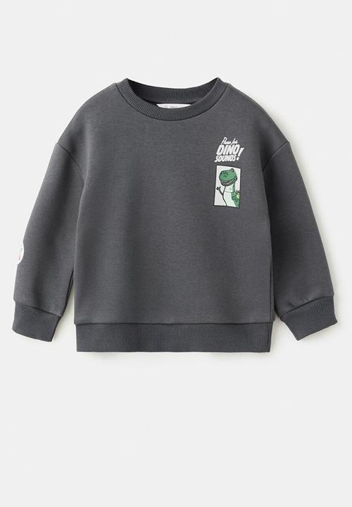MANGO - Sweatshirt TOYDINO - Charcoal