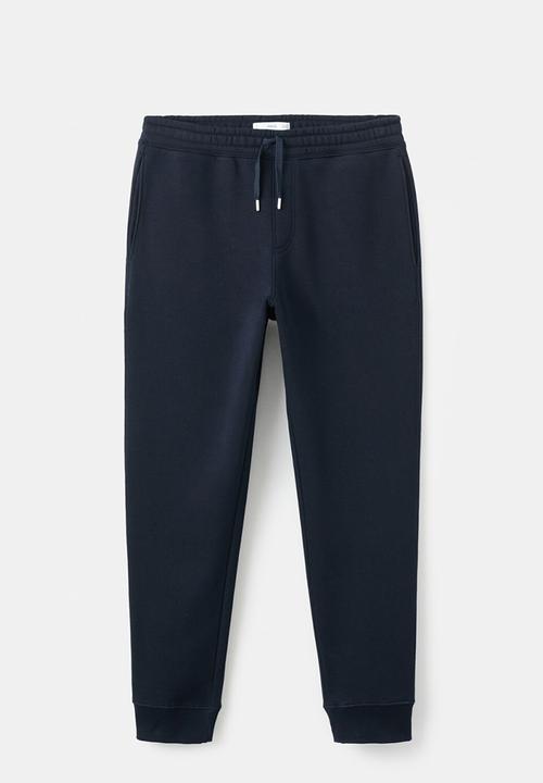 MANGO - Trousers Cohen - Navy