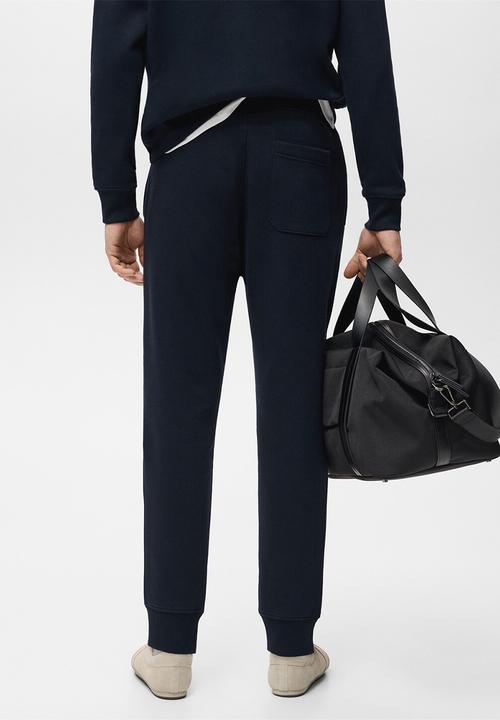 MANGO - Trousers Cohen - Navy