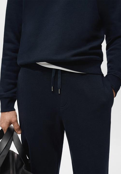 MANGO - Trousers Cohen - Navy