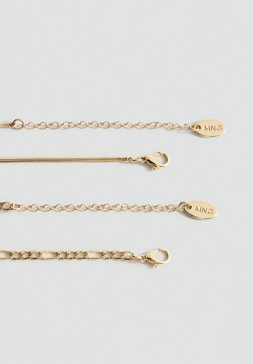 MANGO - Silvia necklace - gold