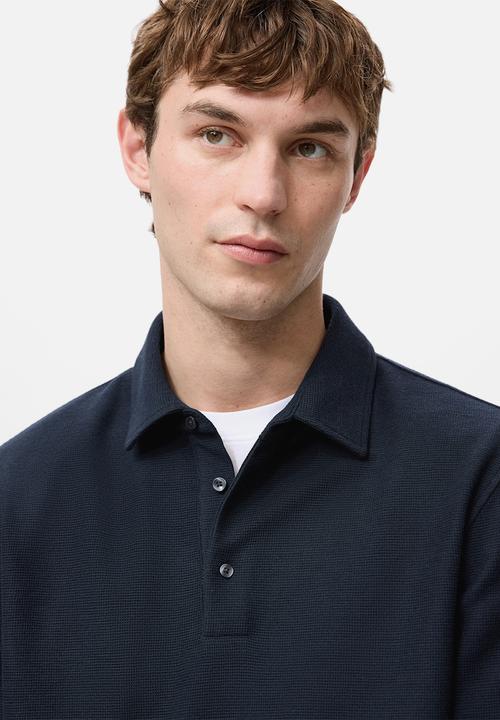 MANGO - Poloshirtvaldez - Navy