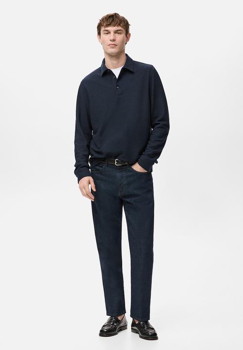 MANGO - Poloshirtvaldez - Navy