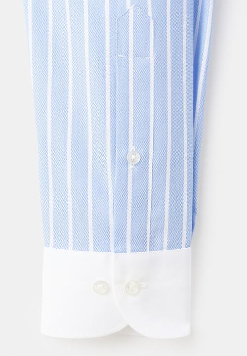 MANGO - Shirtsarria - Sky-Blue