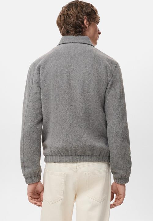 MANGO - Overshirt Bellecz - Ligth Grey Denim
