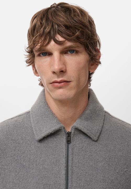 MANGO - Overshirt Bellecz - Ligth Grey Denim