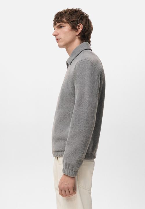 MANGO - Overshirt Bellecz - Ligth Grey Denim