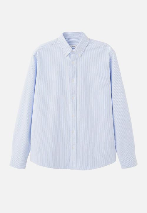 MANGO - Shirtkodak - Sky-Blue