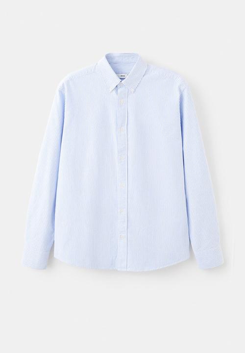 MANGO - Shirtkodak - Sky-Blue