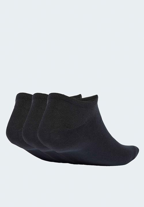 adidas Originals - LINER SOCKS 3P - black/black/black