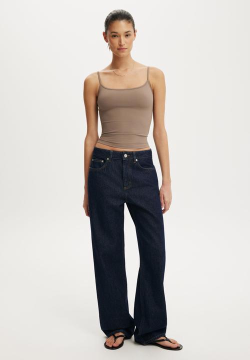 Cotton On - 91 straight jean - aries blue