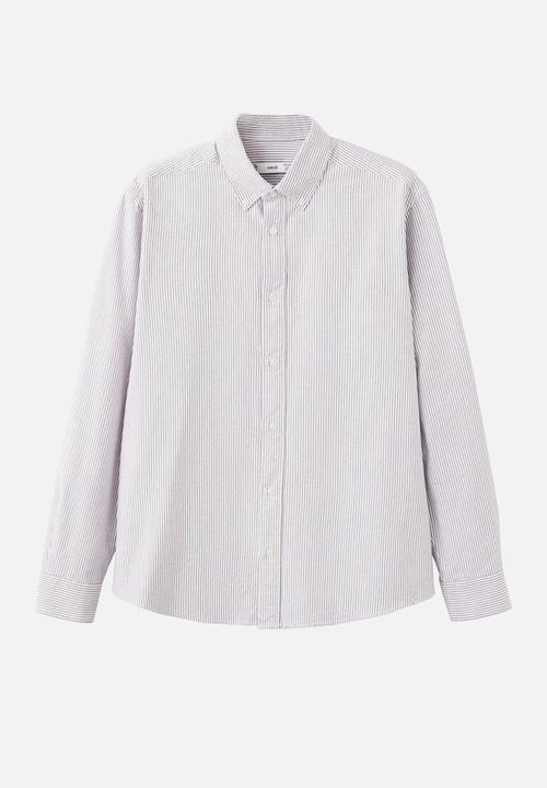 MANGO - Shirtkodak - Bordeaux