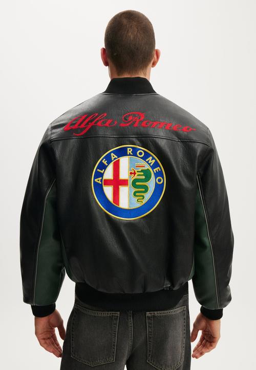 Alfa Romeo Bomber Jacket - Black