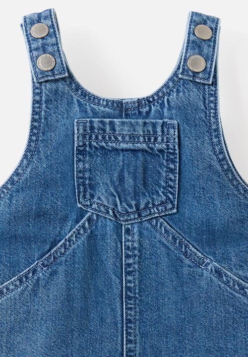 Cotton On - Aspen Denim Overall - Burleigh Blue Wash