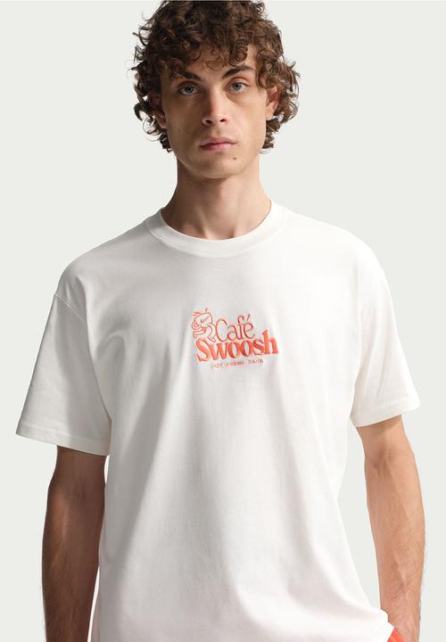 Nike - NSW Loose Cafe Swoosh T-Shirt - White