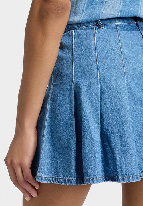 adidas Originals - Denim Skirt - Indigo Denim