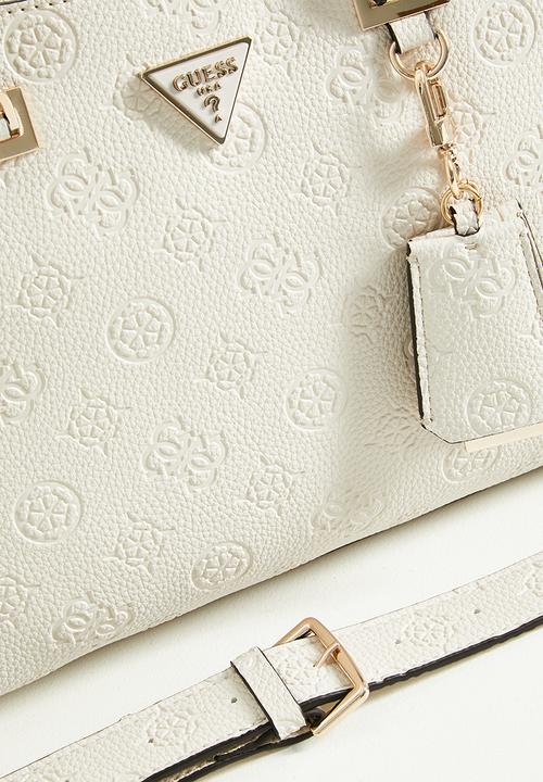 GUESS - Dita Multi Comp Satchel - White