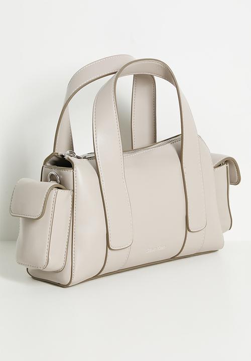 Calvin Klein - Webbing Strap Pocket 2Qo Handbag- Chateau / Old Silver