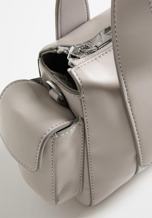 Calvin Klein - Webbing Strap Pocket 2Qo Handbag- Chateau / Old Silver