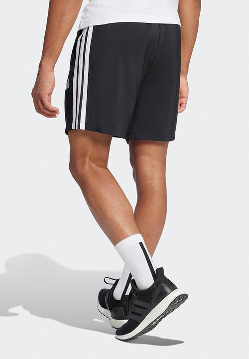 adidas Performance - Essential 3-Stripes Chelsea Shorts - Black
