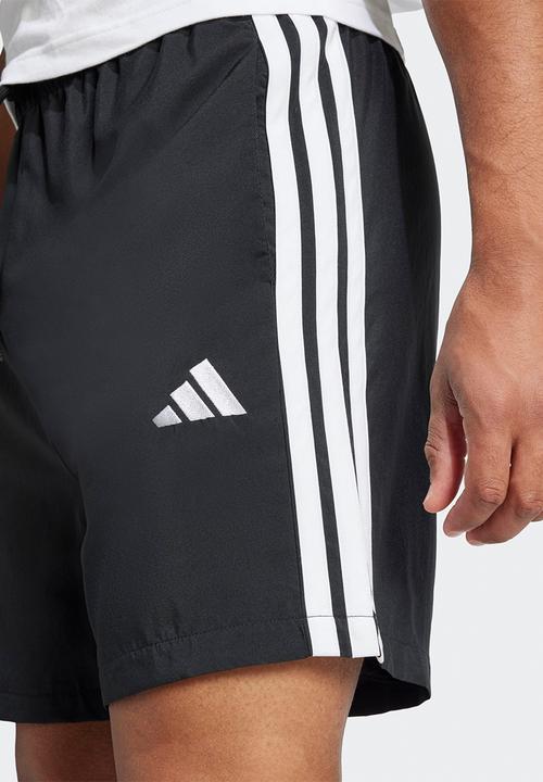 adidas Performance - Essential 3-Stripes Chelsea Shorts - Black