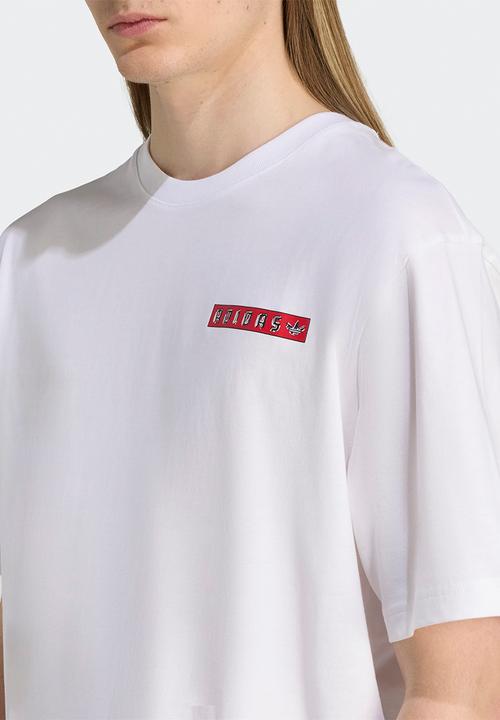 adidas Originals - GRAPHIC TEE  - WHITE
