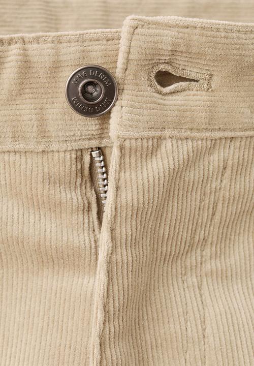 MANGO - Trousers Ercolano - Sand