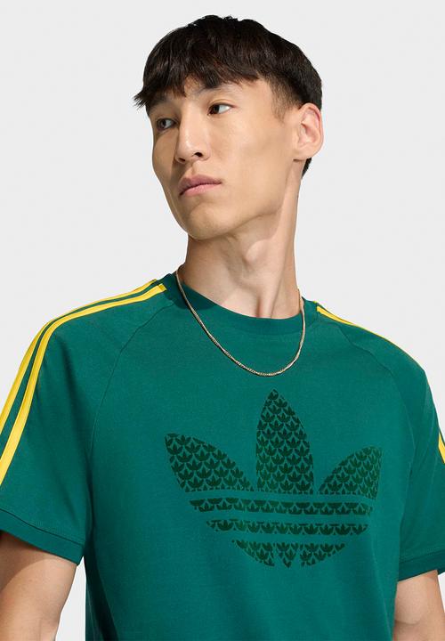adidas Originals - Monogram Infill Tee  - Green