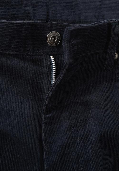 MANGO - Trousersercolano - Navy Blue