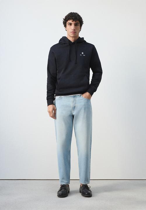 MANGO - Sweatshirt Paris 75009 Hoody - Navy