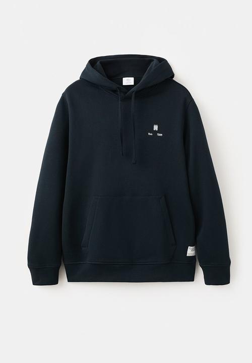 MANGO - Sweatshirt Paris 75009 Hoody - Navy