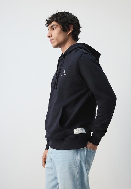 MANGO - Sweatshirt Paris 75009 Hoody - Navy