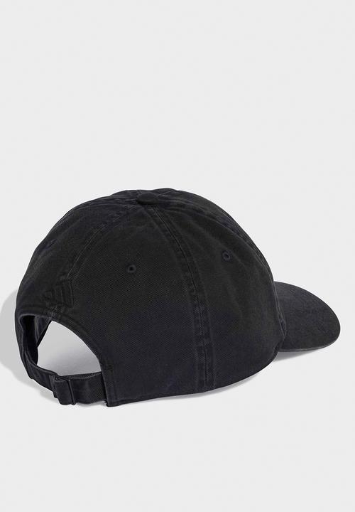 adidas Performance - Washed dad cap - black
