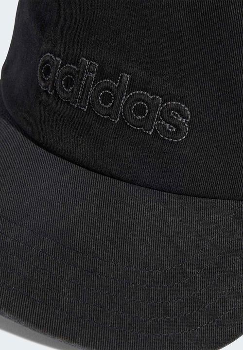 adidas Performance - Washed dad cap - black