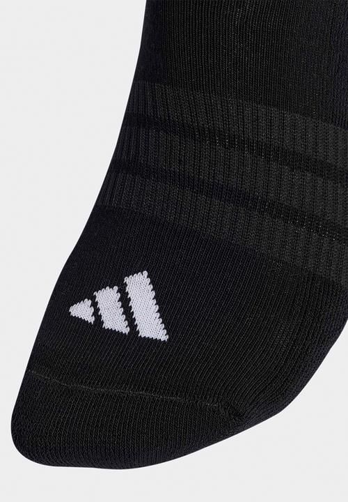 adidas Originals - Cushioned Essentials Low Cut Socks 3 - medium grey heather/white/black