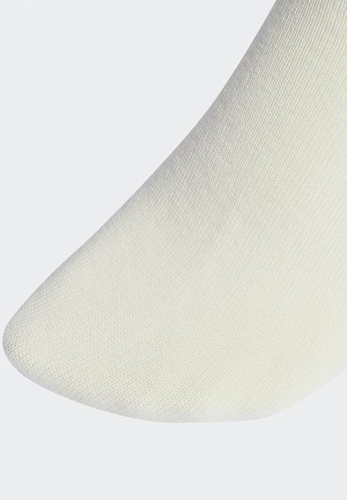 adidas Originals - 3-Stripes Crew Socks 3 Pairs- Off white/off white/off white