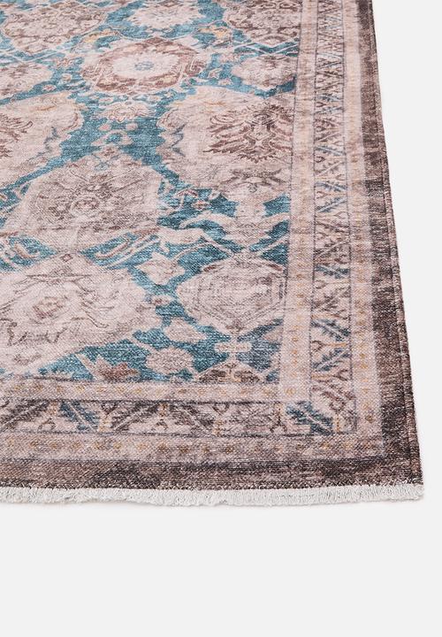 Fotakis - Eve Plush Woven Floral  Rug Rust