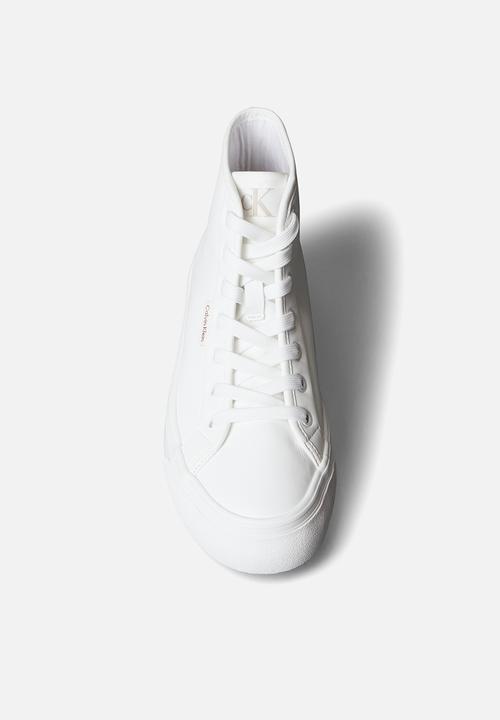 Calvin Klein - Vulc Flatf High Top - Triple Bright White