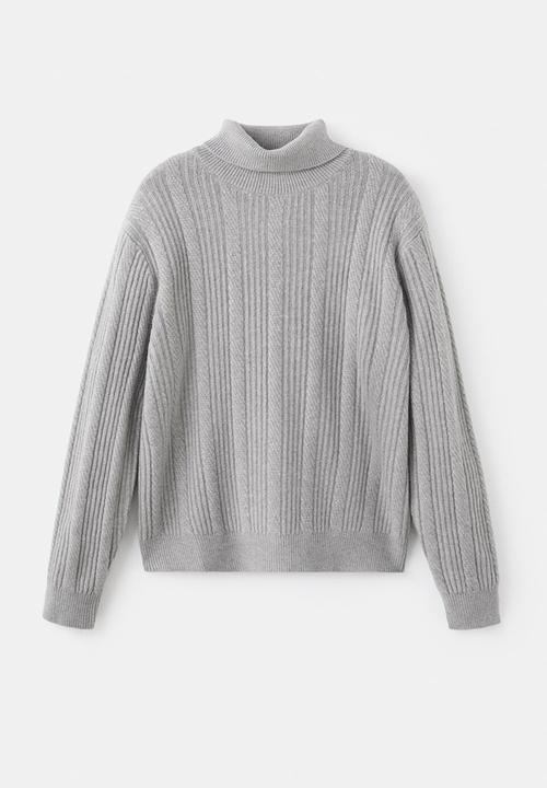 MANGO - Sweatermarinat - Grey
