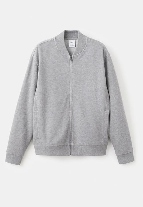 MANGO - Sweatshirt Cerlerb - Light Grey Denim